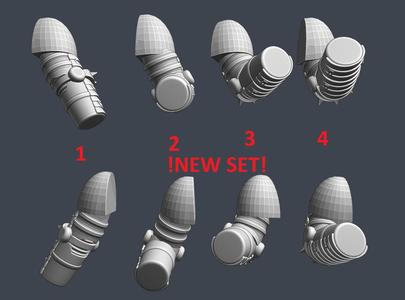 Planet Thrashers Gladiator arm