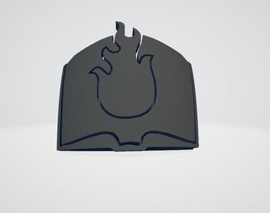 Word Bearers Legion Icon Moulded 'Hard Transfer' for Horus Heresy