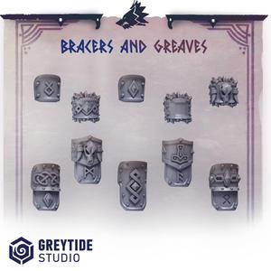 Bracers and greaves decorations PH