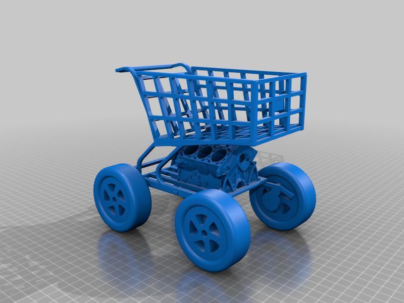 ATMSC (all terrain motorized shopping cart) 