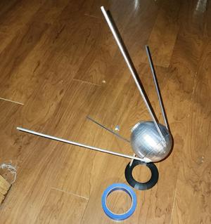 24mm Sputnik 1 Model Rocket