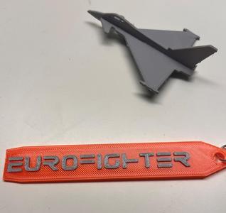 Eurofighter Typhoon keychain
