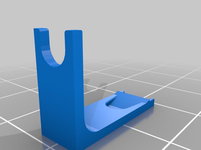 pistol stand for lanyard loop pistols