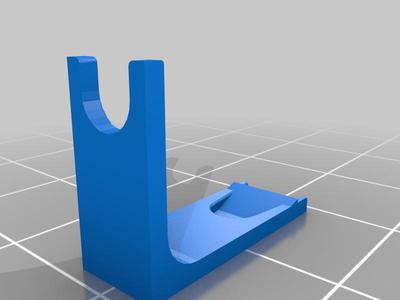 pistol stand for lanyard loop pistols