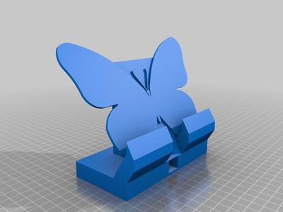 Cellphone Butterfly Stand - taller lip