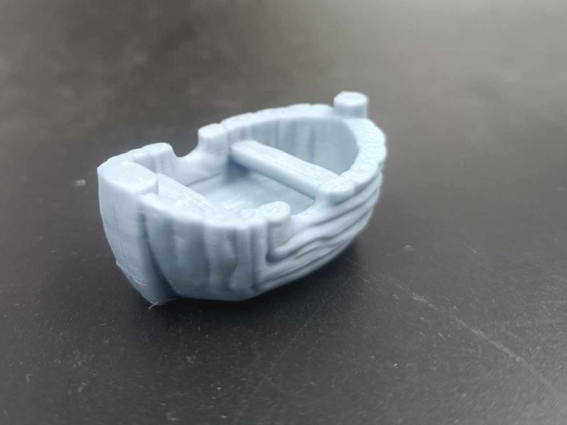 Wooden boat - RPG - Accessories - Terrain - Toy