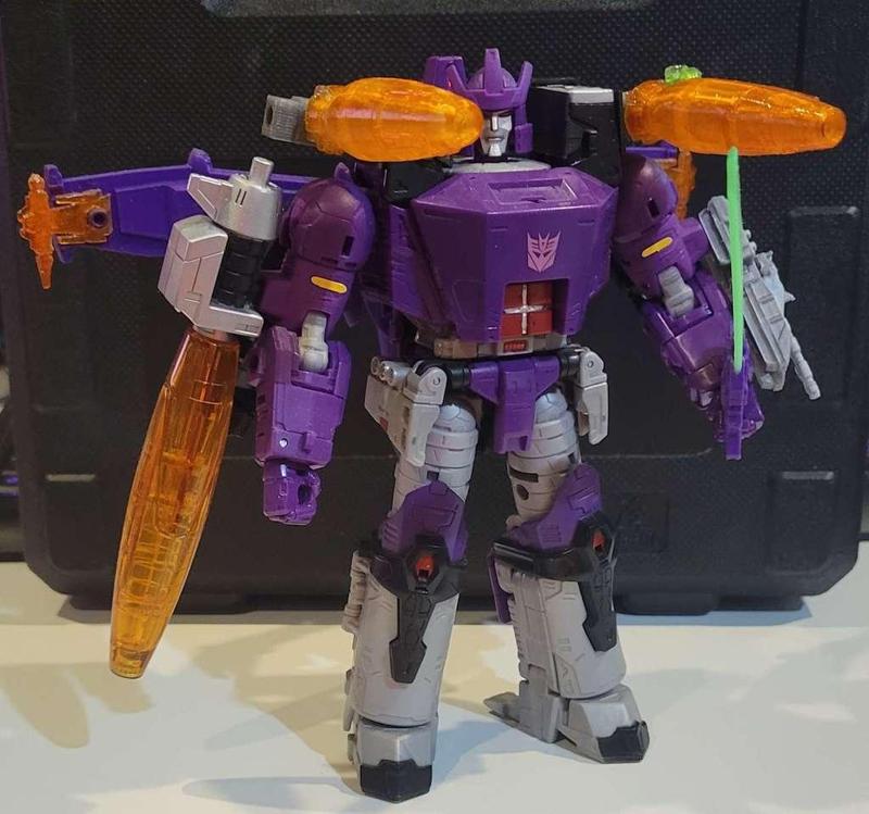 Transformers Legacy Galvatron Energon Upgrades