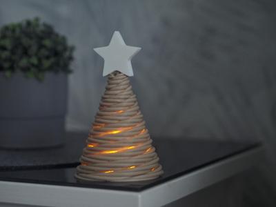 Rope Christmas Tree (tealight compatible / No AMS)