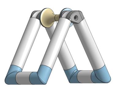 Foldable guitar neck stand