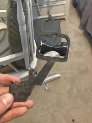 (Revised) Filament Guide for Ender 3 PRO (with roller) with bearings