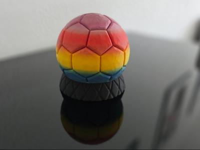 Football piggy bank, money bank