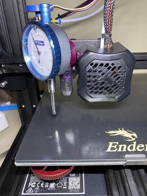 Dial Indicator Holder for Ender 3 V2 with CR Touch