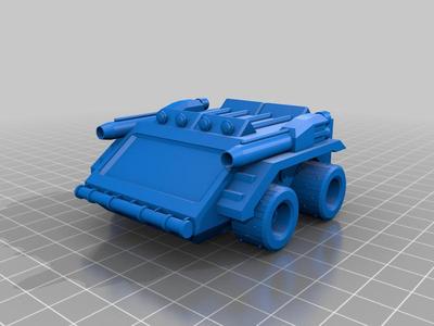 ATV with PPC's mounted on the side