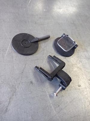 ISSF clip-on glasses shooting blinder and diopter