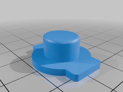 Ryobi Flashlight button cover