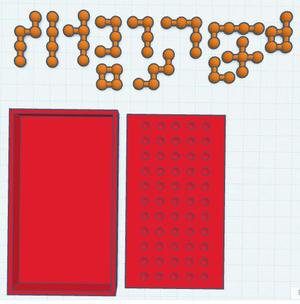 Kanoodle diseño propio con tapa extraible