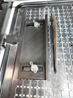 Fence for Hi-Tech Diamond 6 inch lapidary saw 