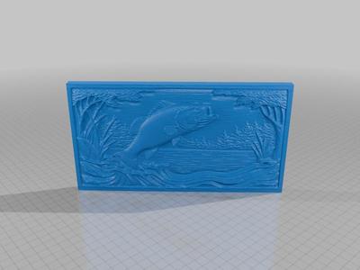 Bass relief sculpture