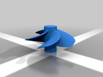 B-serie boat propeller 5 blades 03