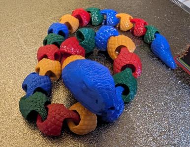 Multi-Colour Shorter Snake