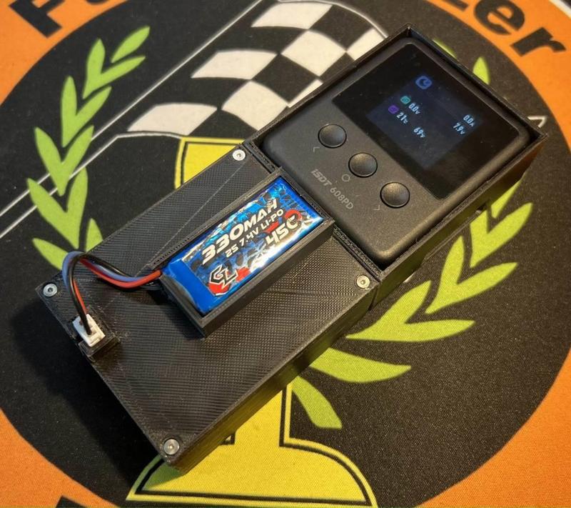 ISDT 608PD Chase with GL-Racing Lipo Holder