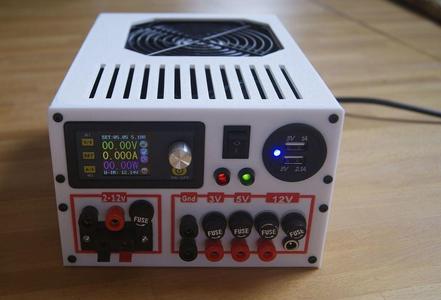 Remix of ATX Bench Power Supply by Maker-Y
