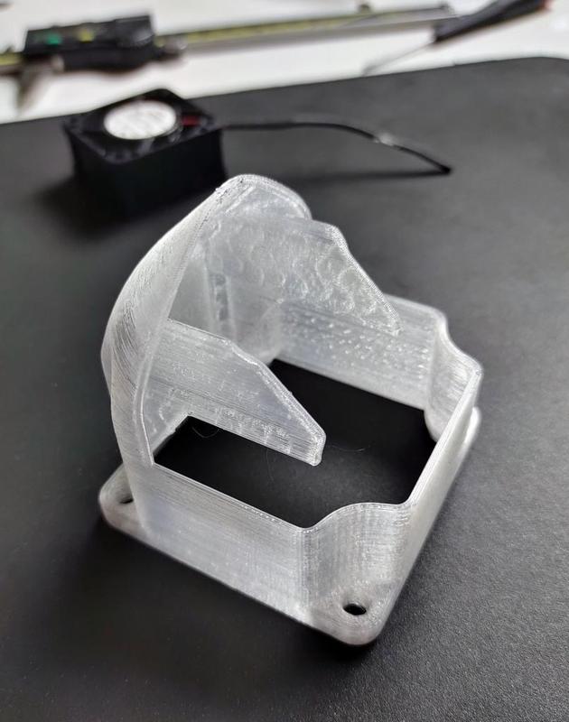 60mm Meanwell RSP-500 Fan Duct