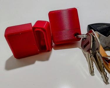 Pillbox for key chain