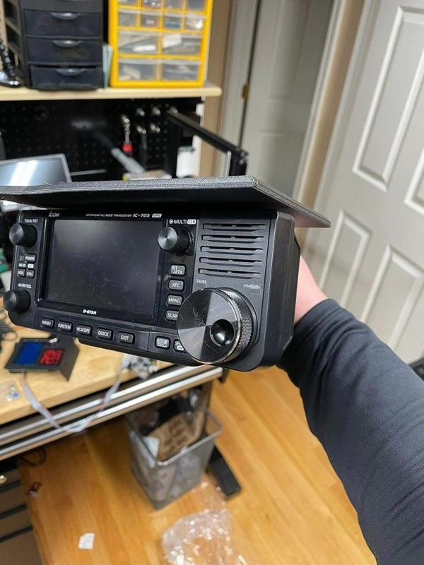 IC-705 Vehicle Dashboard Mount