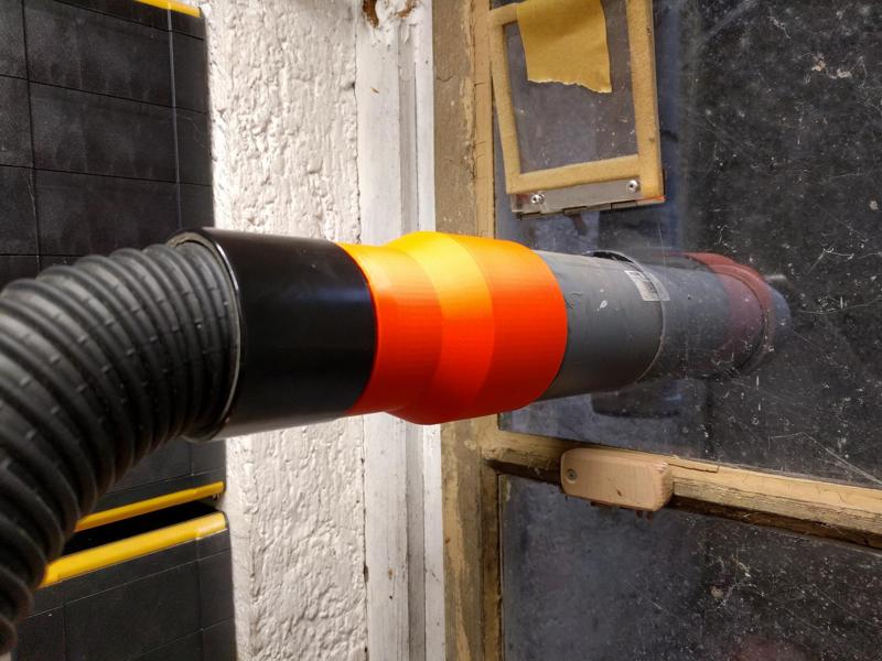 Mr Beam hose adapter for 75mm pipe (DN65)