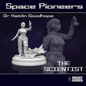 Dr Kaitlin Goodhope Character - Space Scientist - Space Pioneers Collection