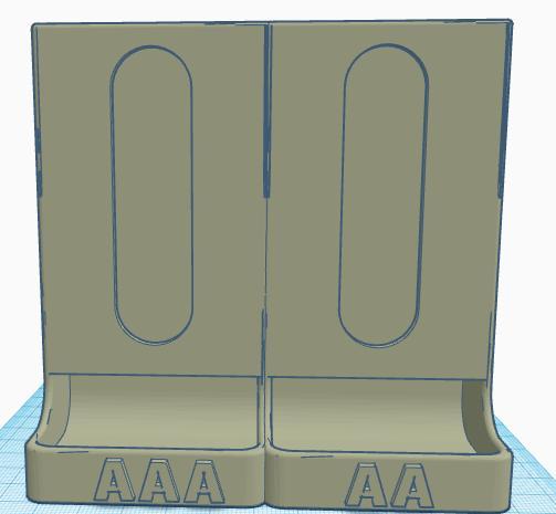 Battery Dispenser for AAA and AA Sizes