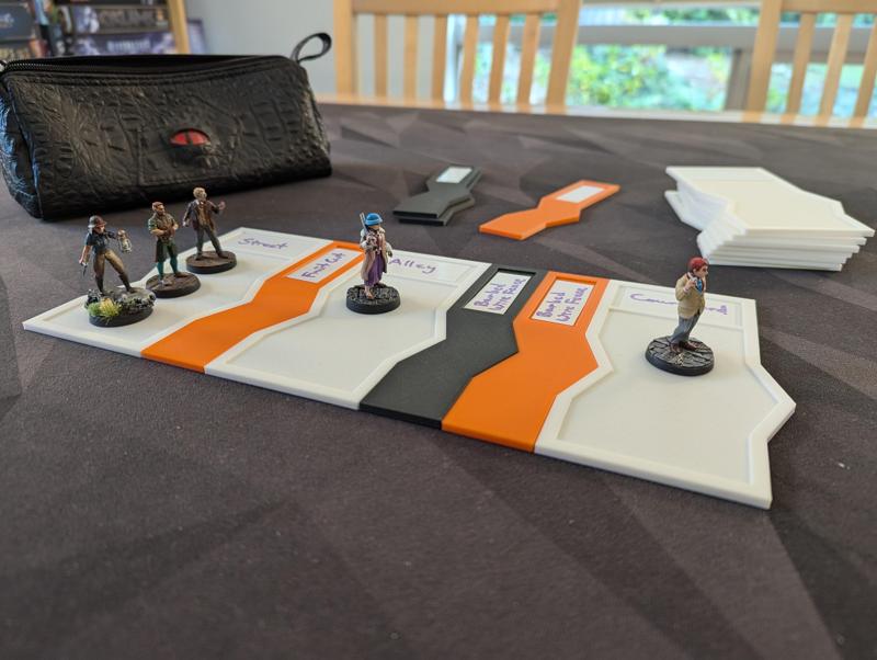 Call of Cthulhu chase boards