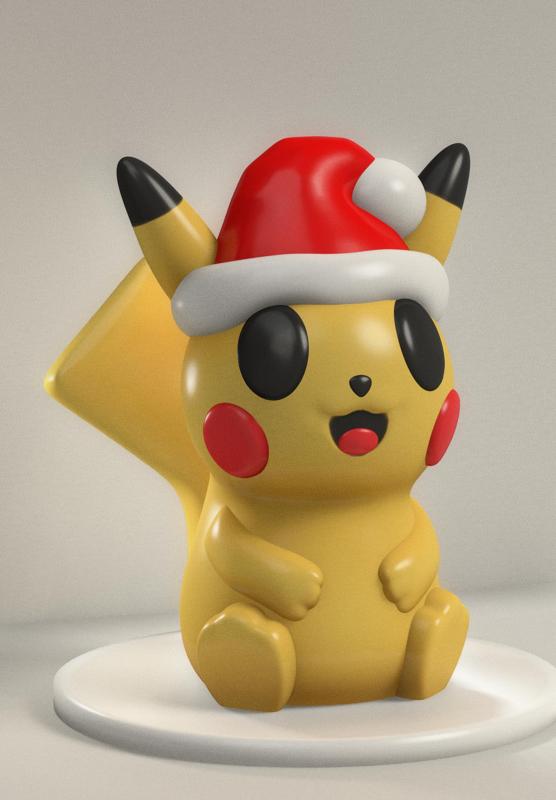Santa Pikachu