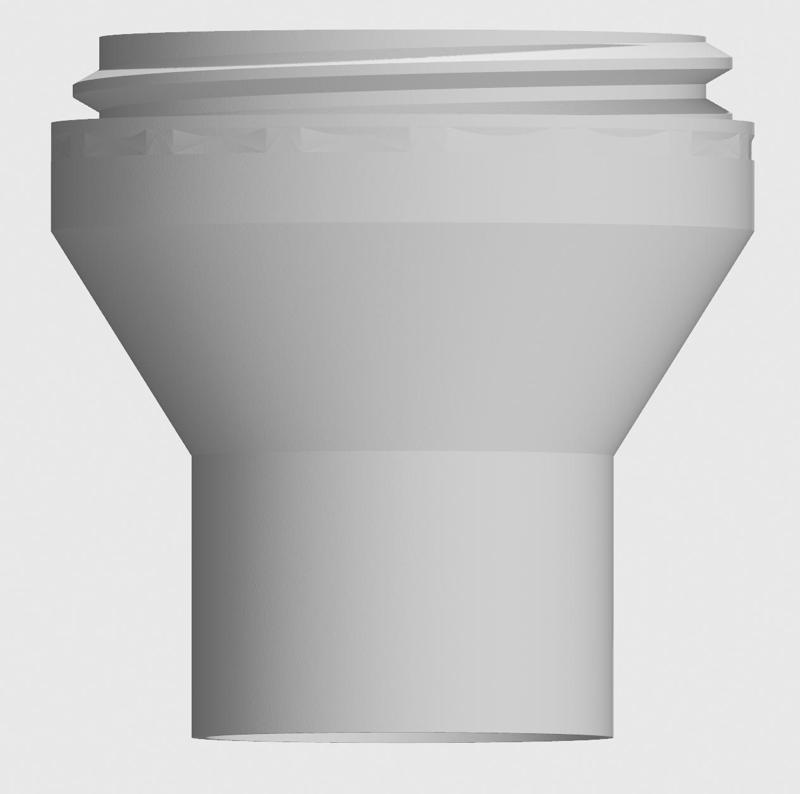 Tapered Funnel Attachment for Easy-in, Easy-out for 50mm Silica-Gel-box