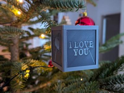 Christmas Ornament (Customize with 22 different sides!)