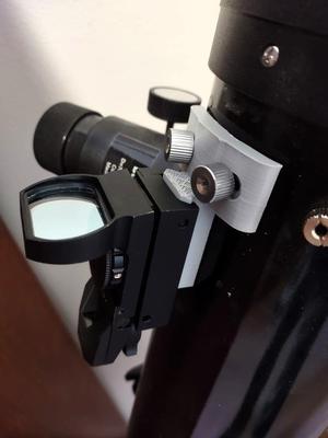 Celestron 114AZ finder scope rail picatinny 