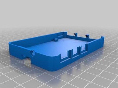Raspberry Pi 5 Case with rail