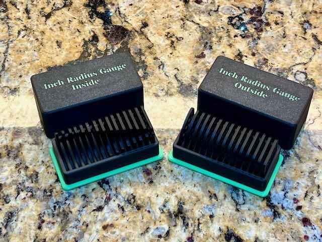 Inch Radius Gauges with Box