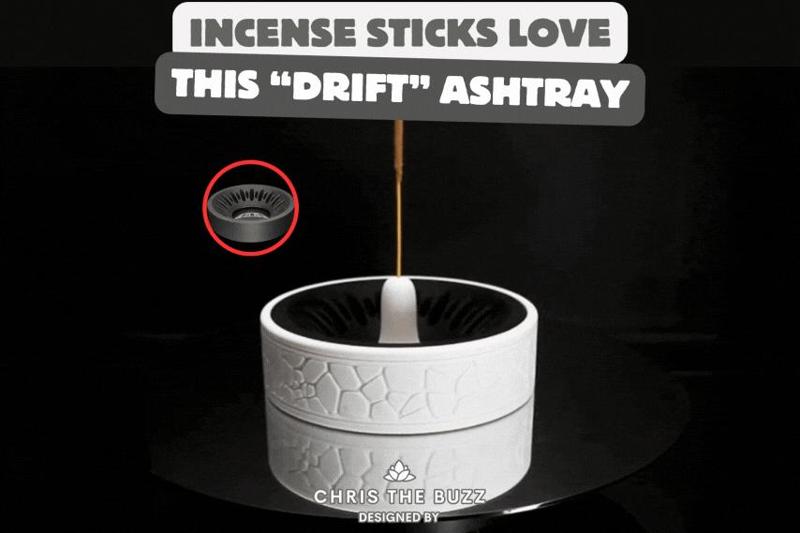 "Drift" Ashtray – Zen Meets Smart Design