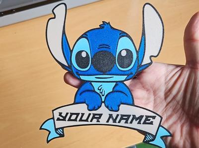 Stitch 2 - your name