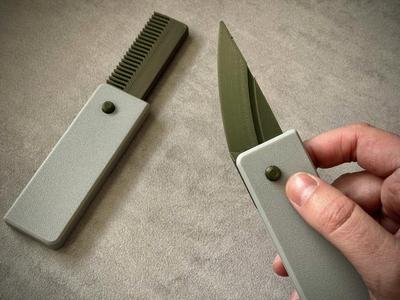 Fidget Knife - Side Opening Automatic Knife