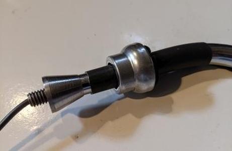 Triumph Gear-lever Gaiter Finisher