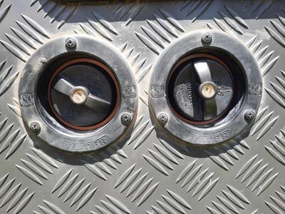 Caravan Water Tank Vent Guard