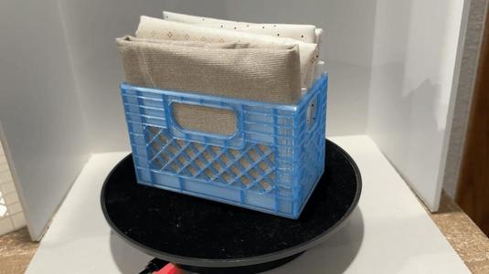 Fat Quarter Milk Crate