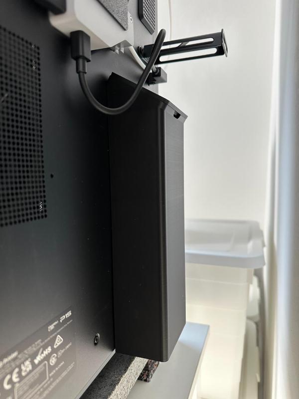 self supporting poop bin, no magnets, no screws