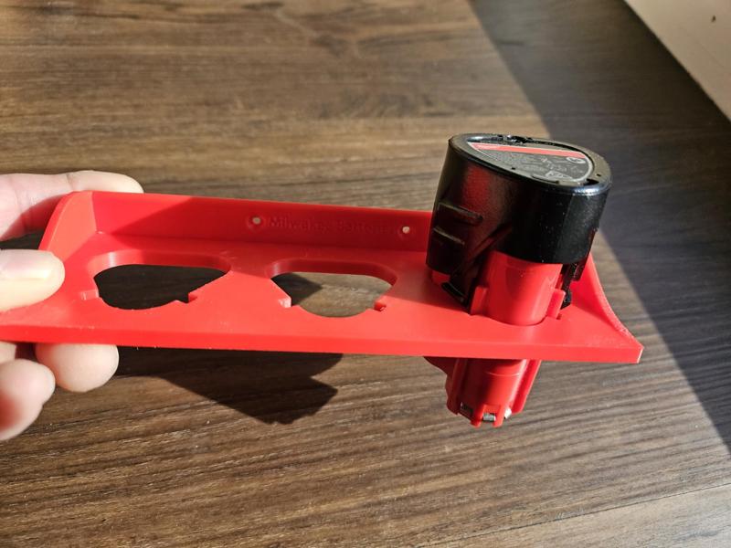 M12 Milwaukee Battery hanger