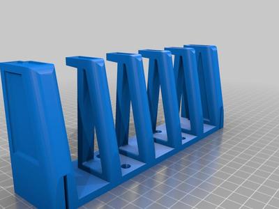 AR Mag Rack Wall Mount