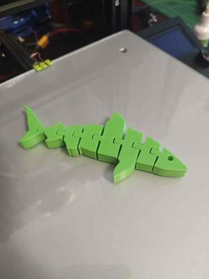 Flexible Shark - Print In Place