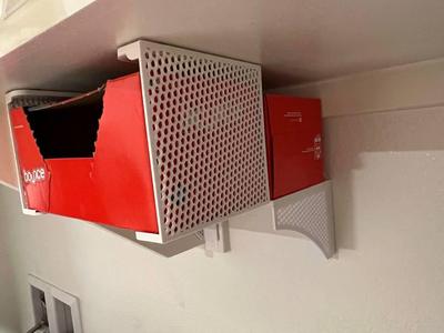 Dryer Sheet Storage Shelf & Hanger